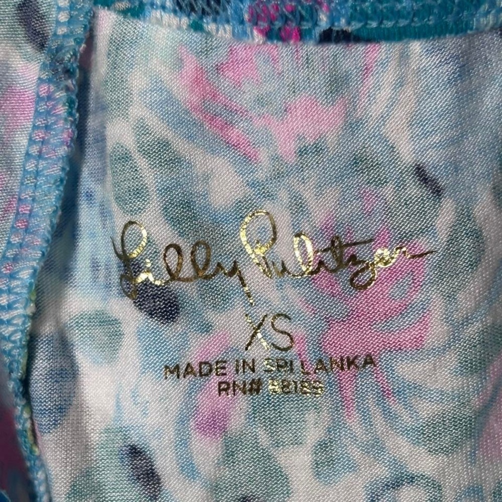 Lilly Pulitzer Tinsley Pajama Joggers In Multi Dive Bar XS - Picture 5 of 5